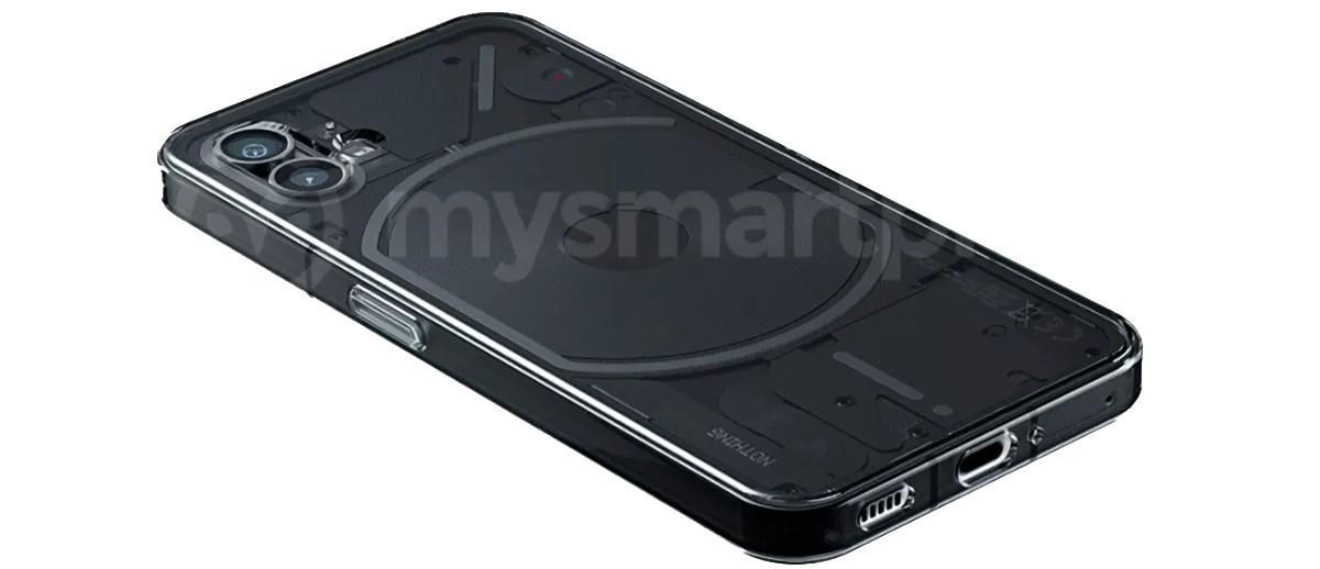 Nothing phone (1): утечка официального чехла TPU 4 Nothing phone