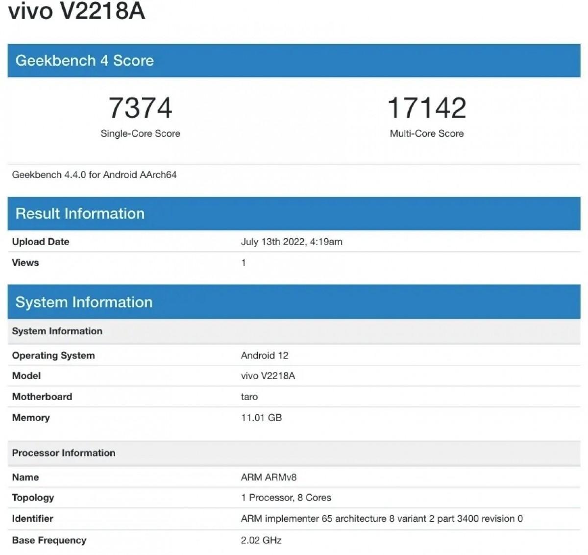 iQOO 10 Pro засветился в базе Geekbench с чипом Snapdragon 8+ Gen 1 и 12 ГБ ОЗУ 3 iQOO 10 Pro