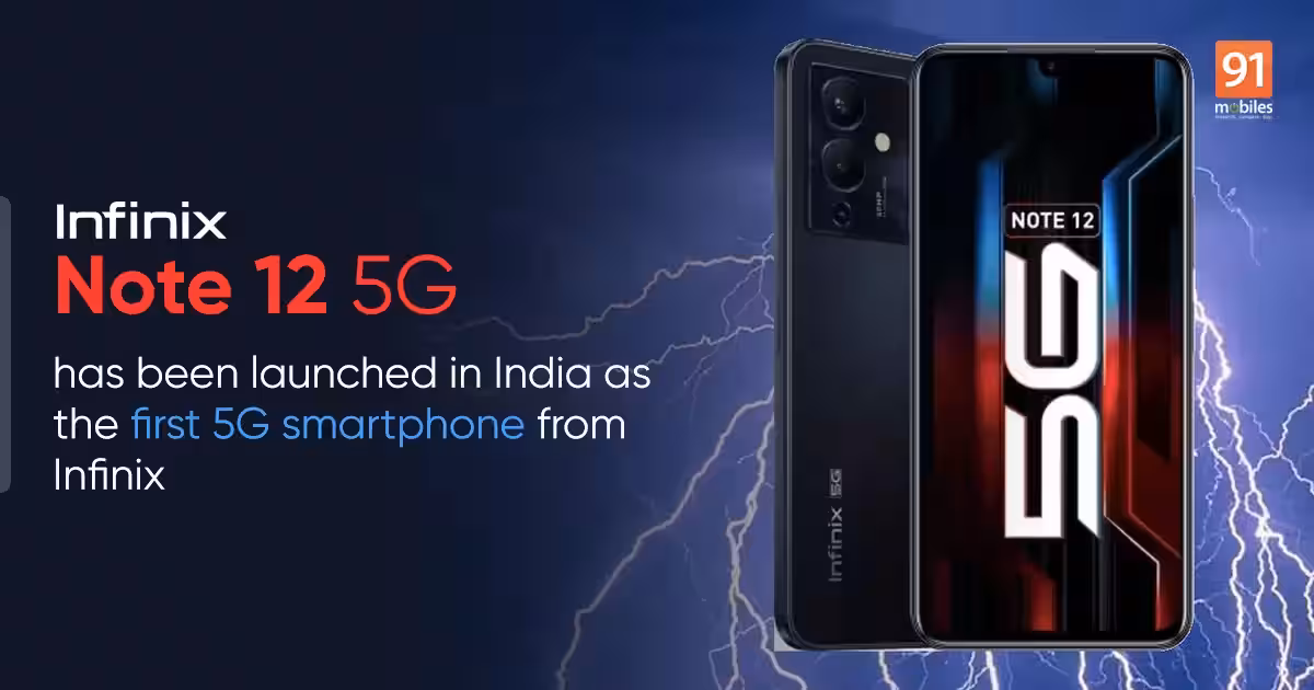 Infinix Note 12 Pro 5G анонсировали с камерой Dimensity 810 и 108MP, а также Note 12 5G