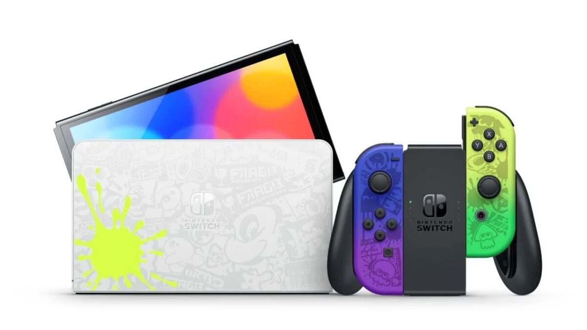 Представлена специальная версия Nintendo Switch OLED по игре Splatoon 3 2 Представлена специальная версия Nintendo Switch OLED по игре Splatoon 3