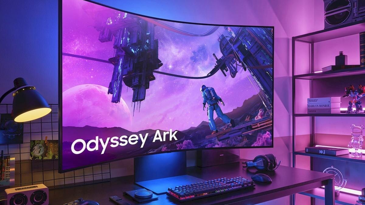 Samsung: новый Odyssey Ark — это огромный игровой монитор с диагональю 55 дюймов 5 Samsung