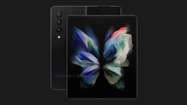 Прямая трансляция презентации Samsung Galaxy Unpacked 2022: новые Fold4 и Flip4 3 Galaxy Z FOld4 leak5