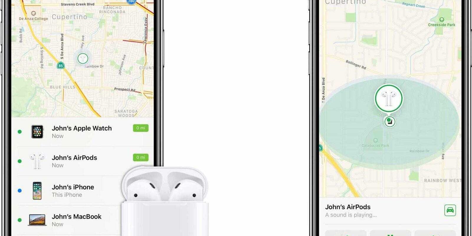 Как найти потерянные наушники Apple AirPods 5 Как найти потерянные наушники Apple AirPods