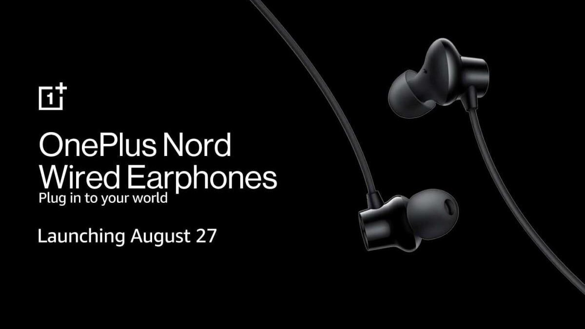 OnePlus Nord Wired Earphones.