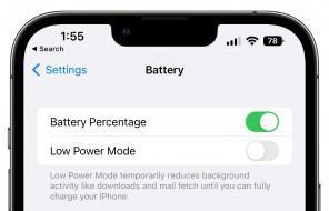 В iOS 16 вернули числовой индикатор заряда батареи 7 iOS 16