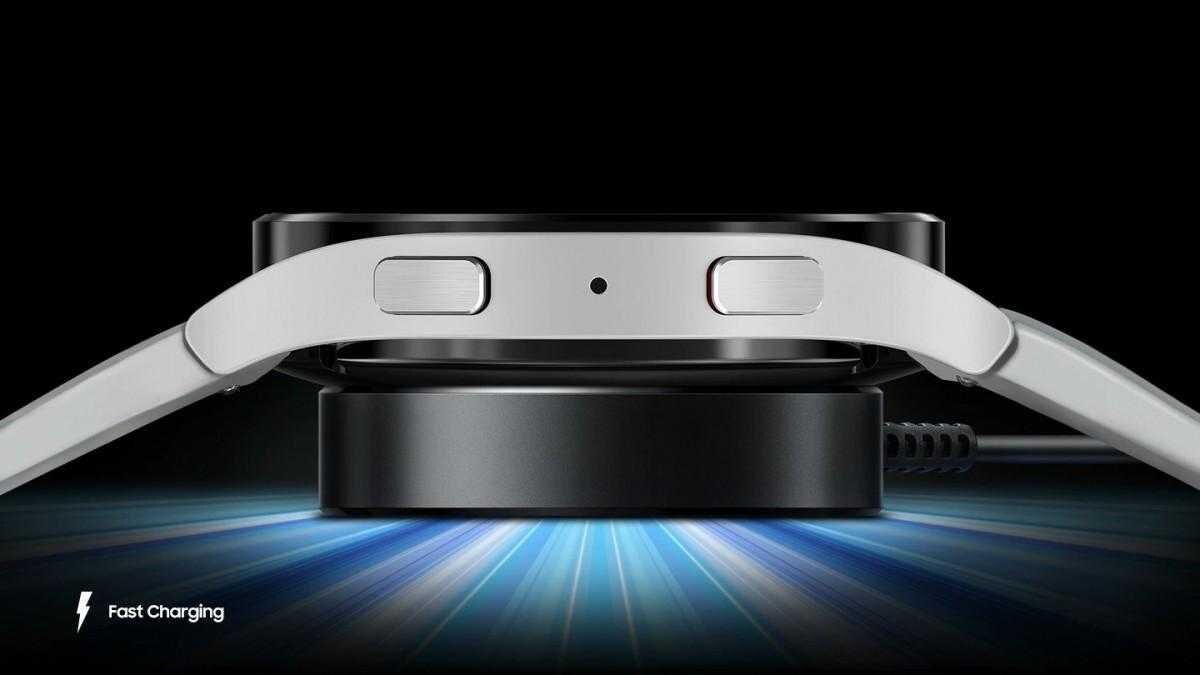 Samsung Galaxy Watch 5 получат улучшенную быструю зарядку 3 Samsung Galaxy Watch 5 получит улучшенную быструю зарядку