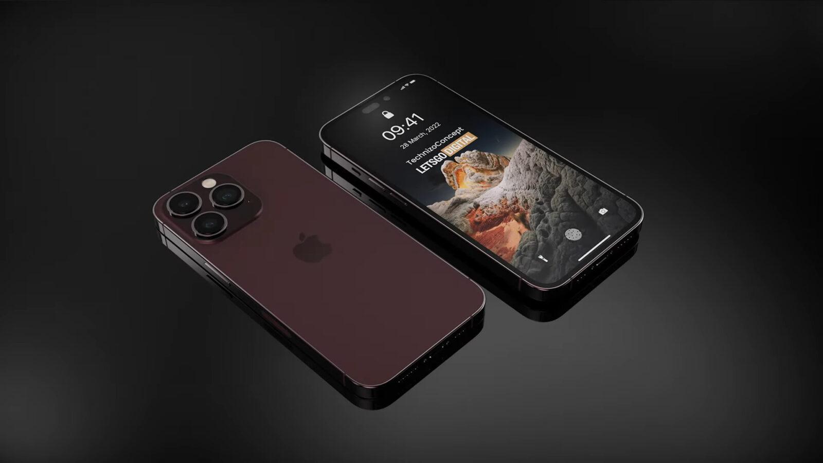 Модели iPhone 14 Pro будут оснащены новыми сверхширокоугольными камерами 3 iPhone 14 Pro