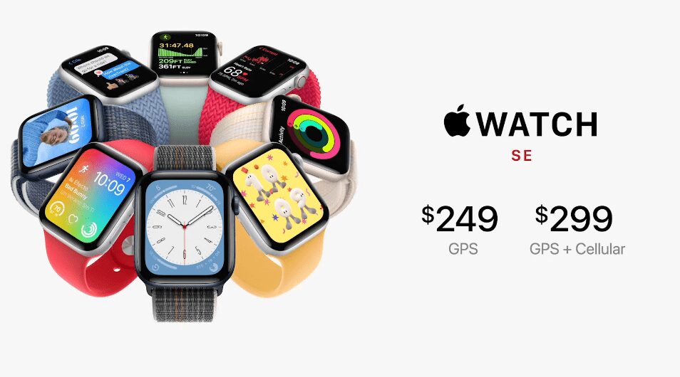 Apple показала новые часы Apple Watch SE 5 Apple показала новые часы Apple Watch SE