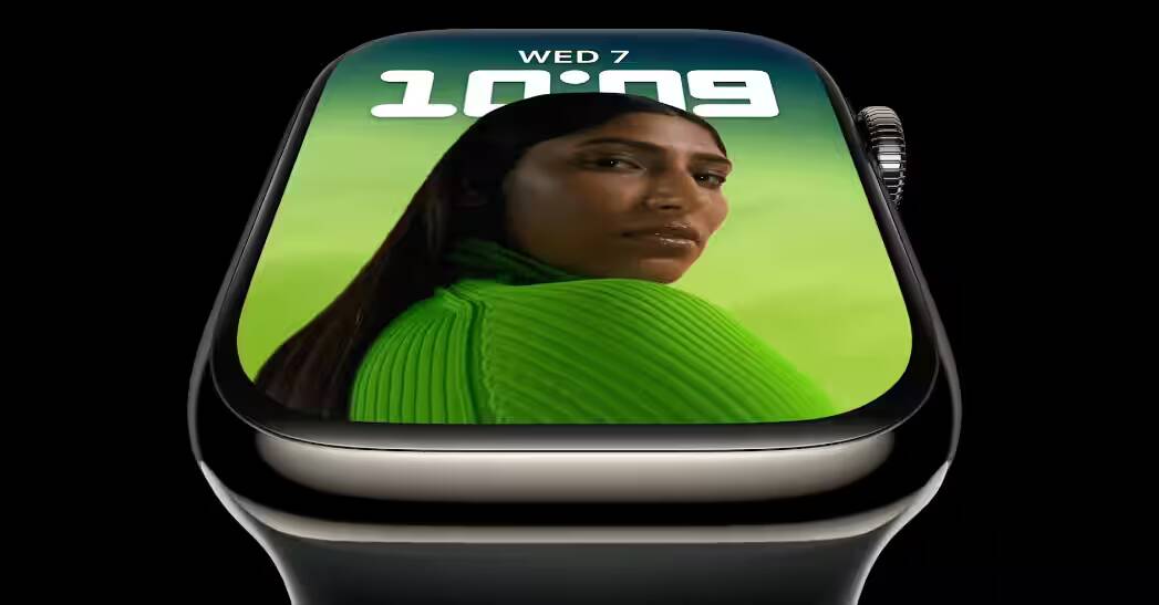 Умные часы Apple Watch Series 8 с ярким дисплеем