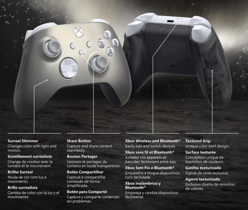 Утечка контроллера Xbox Series X/S "Lunar Shift" 4 Xbox