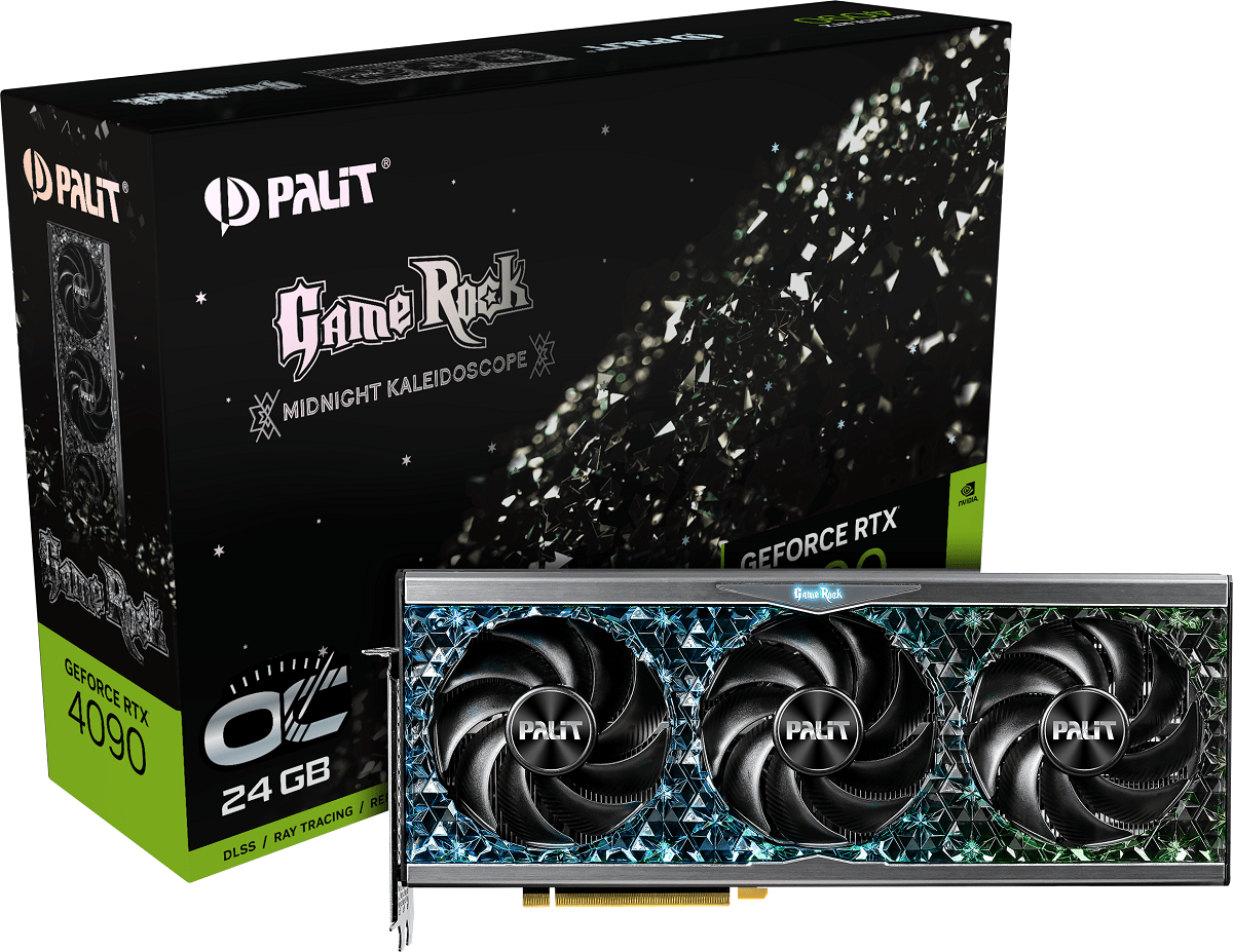 Palit представила GeForce RTX 40 серий GameRock и GamingPro 5 RTX4090 GAMEROCK OC