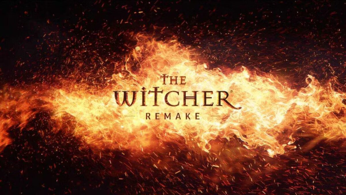 Кадр из анонса ремейка The Witcher от CD Projekt на Unreal Engine 5