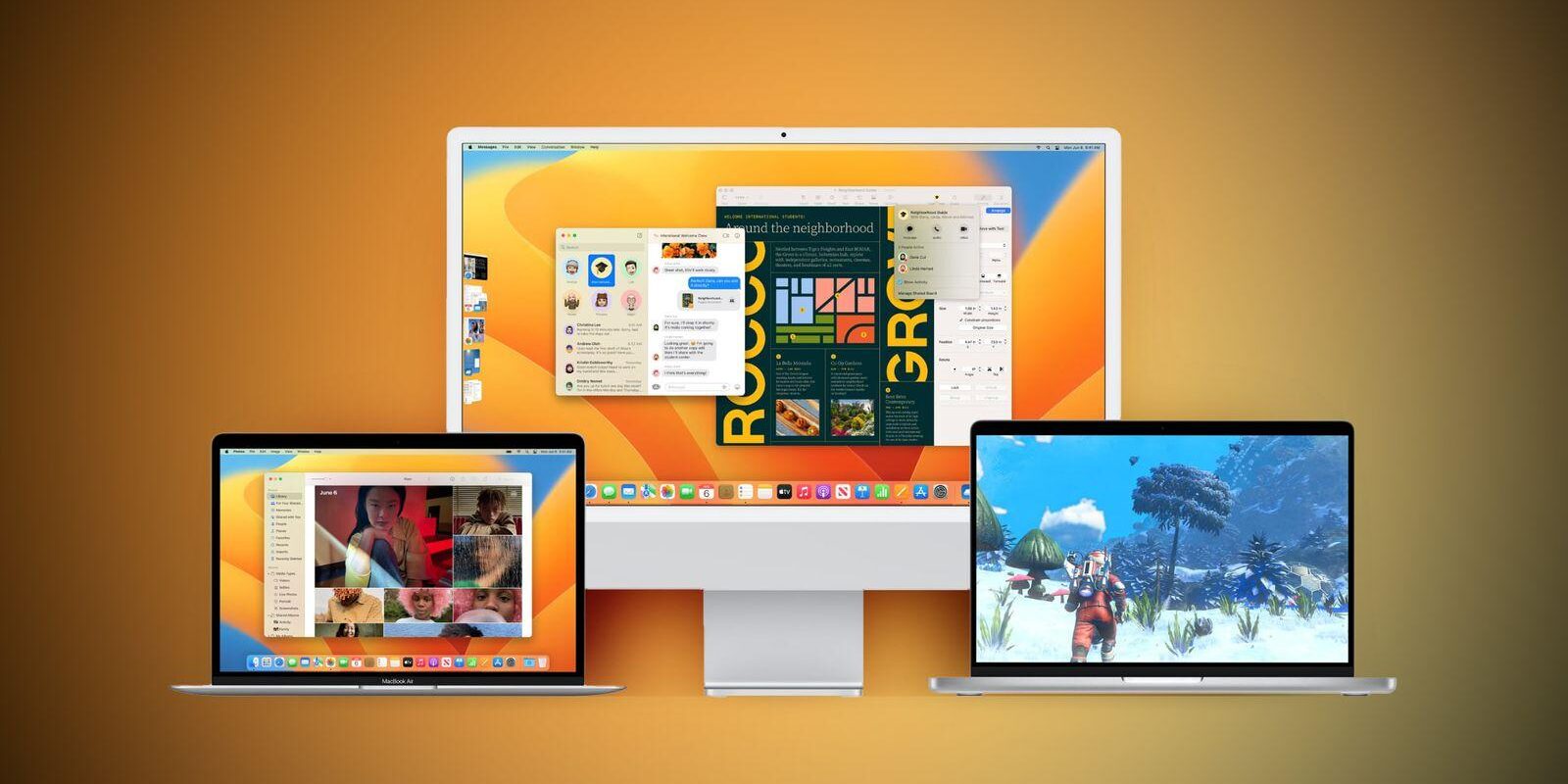 Apple выпустила macOS Ventura 7 Ventura Macs Feature Yellow