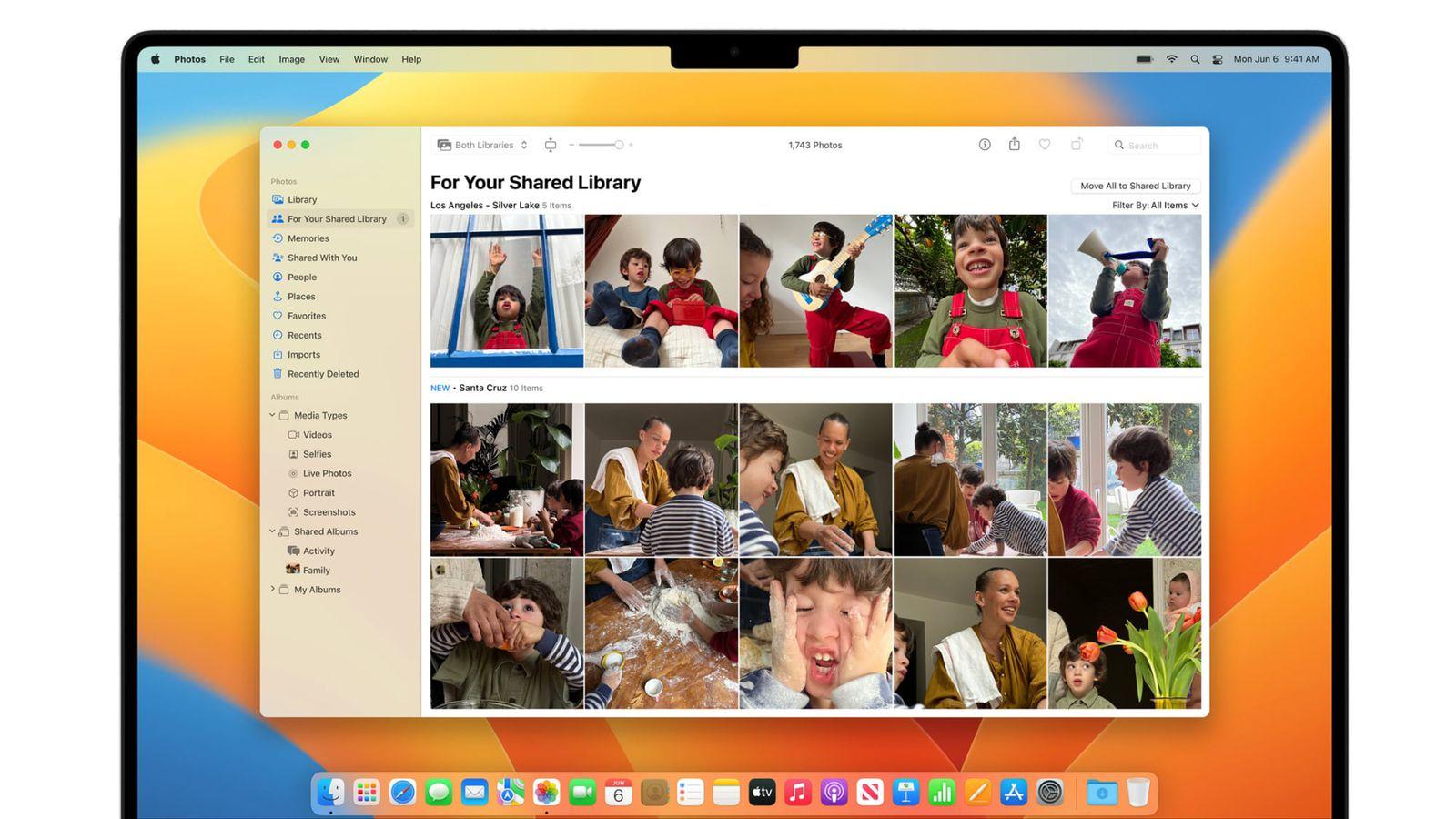 Apple выпустила macOS Ventura 13 icloud shared photo library