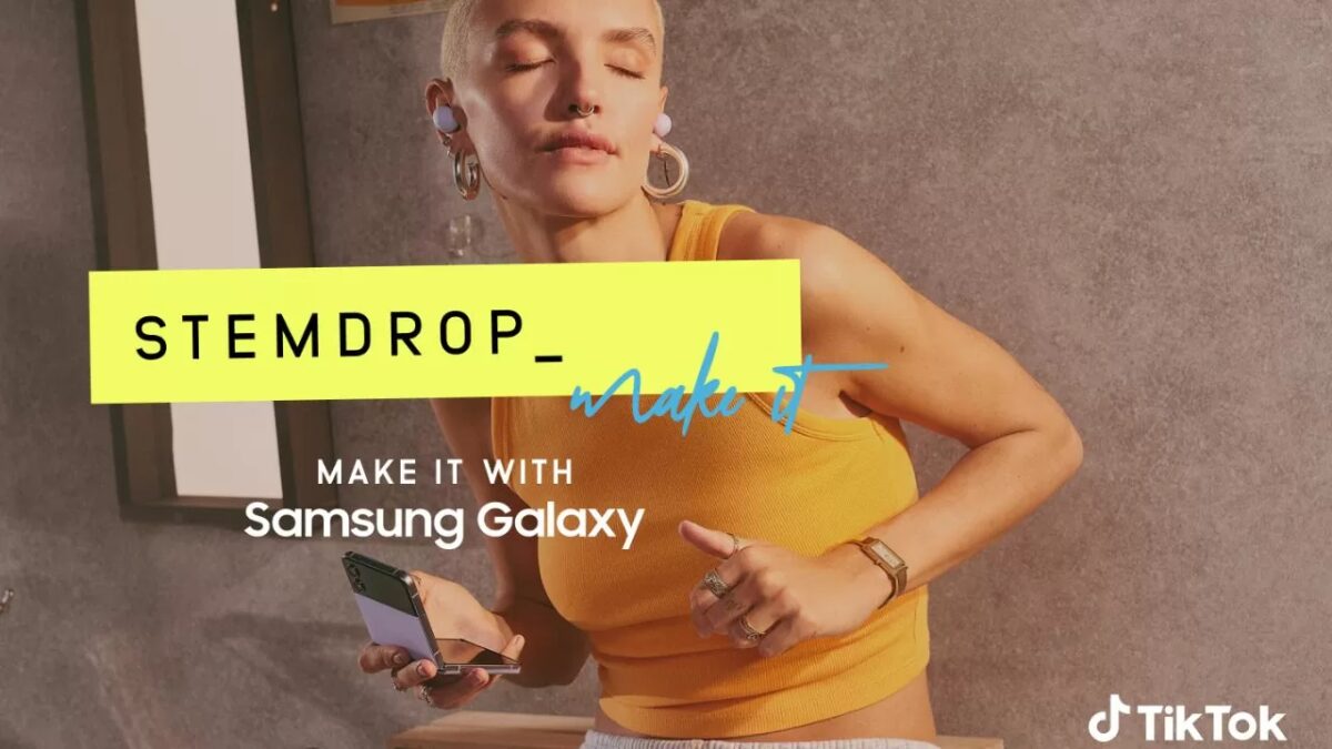 Samsung и TikTok анонсировали новый музыкальный инструмент StemDrop 5 Samsung и TikTok анонсировали новый музыкальный инструмент для StemDrop