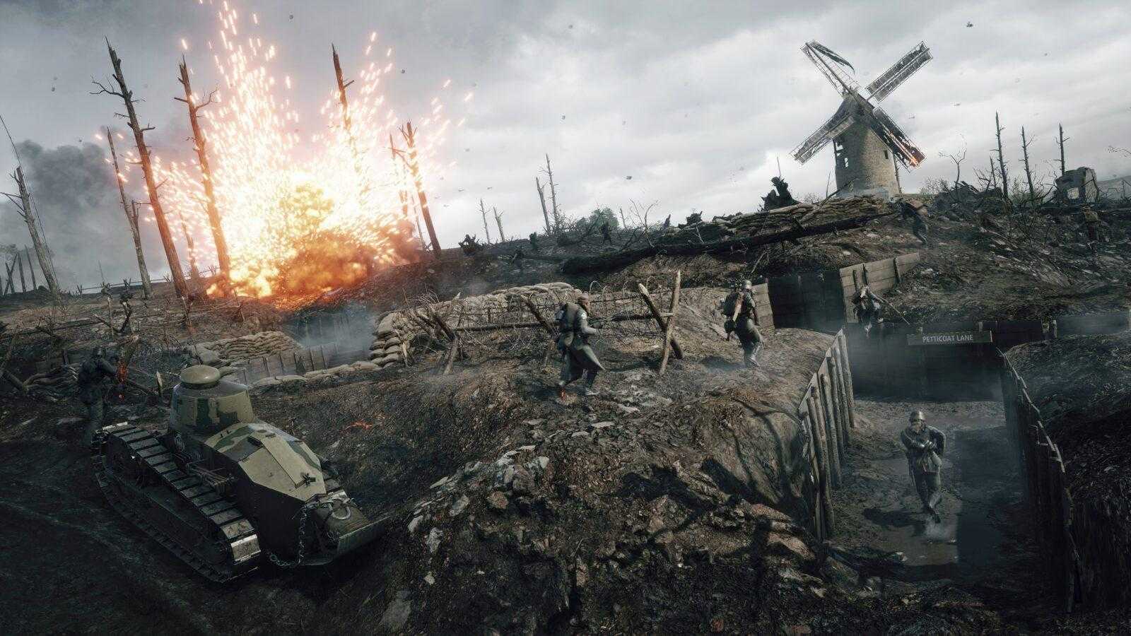 Battlefield 1: спустя 6 лет после релиза вновь вошла в десятку лучших игр Steam 4 Battlefield 1