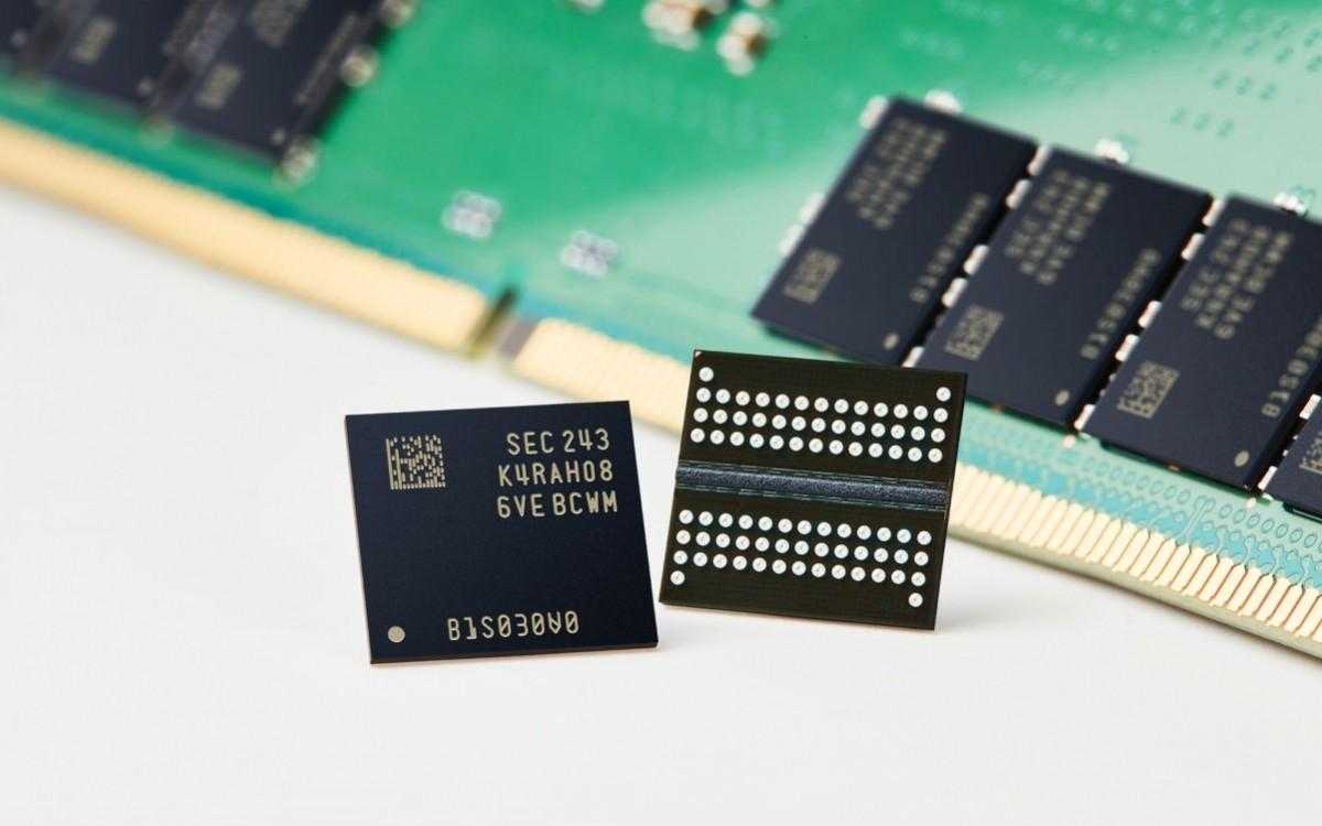 Samsung представил первую память DDR5 DRAM класса 12 нм 6 Samsung