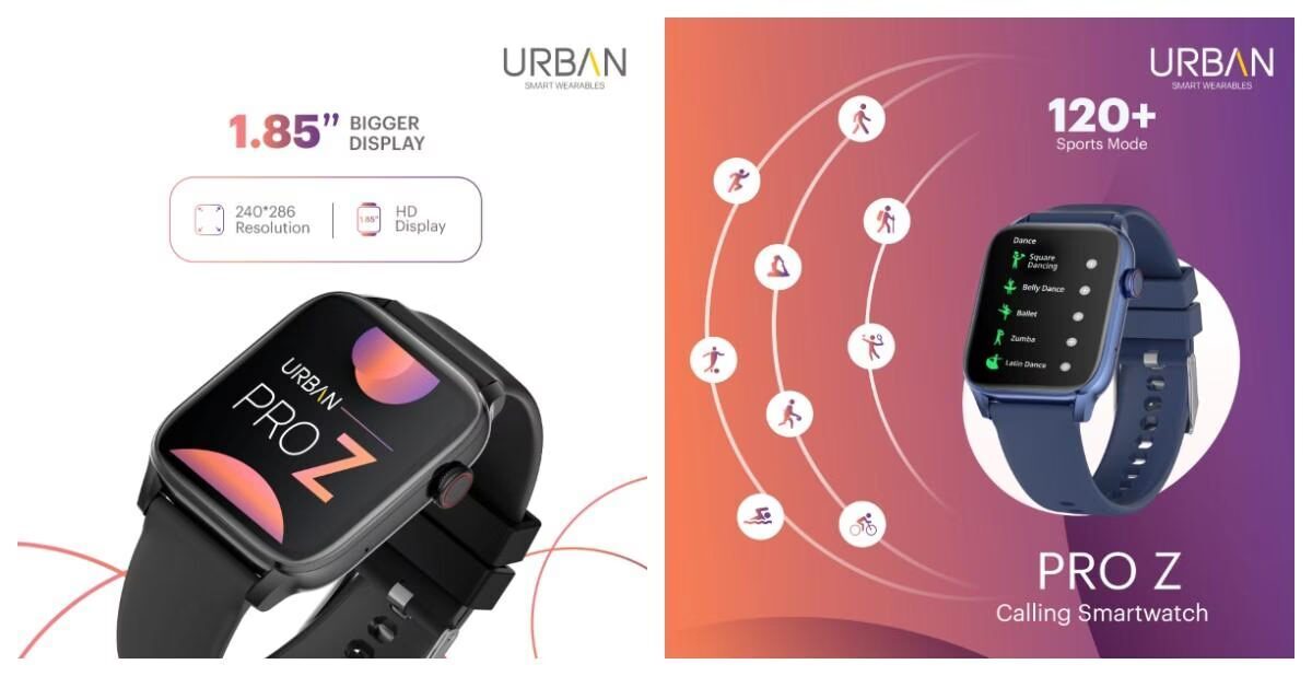 Умные часы Inbase Urban Pro 2 со 120 спортивными режимами и Bluetooth-вызовами