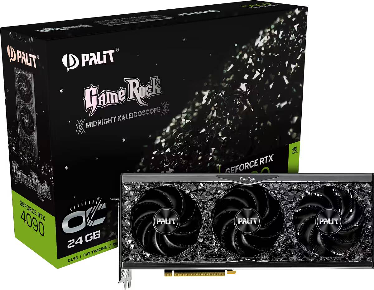 CES 2023: Palit представил серии GeForce RTX 4070 Ti 1 Видеокарта Palit GeForce RTX 4090 с тройным охлаждением