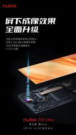 Nubia Z50 Ultra c подэкранной камерой дебютирует 7 марта 9 2 3
