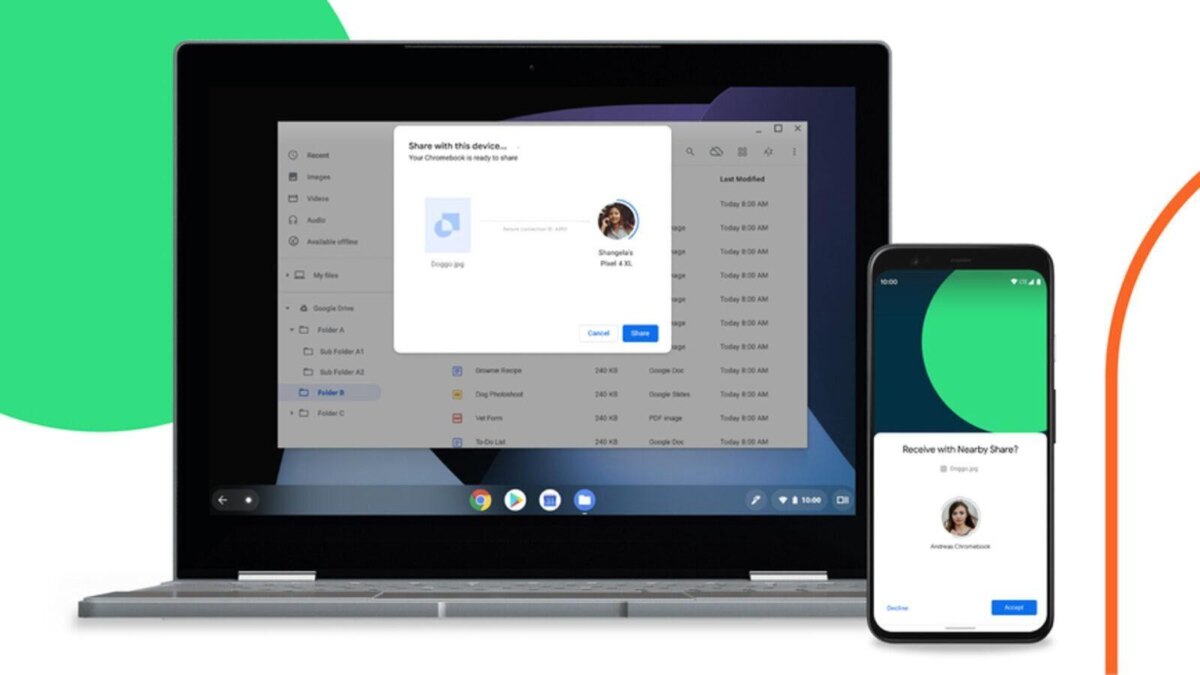 Google упростил процесс обмена файлами с помощью новой удобной функции под названием Nearby Share 3 7