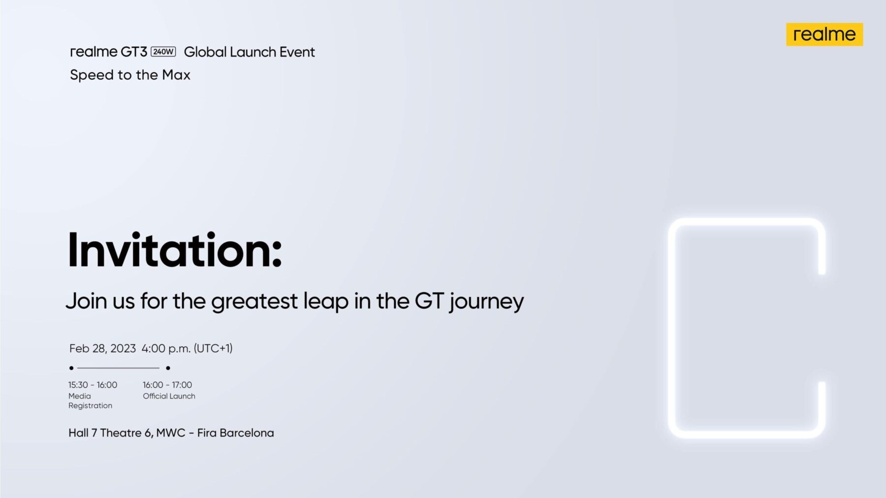 realme представит флагманский смартфон GT3 на MWC 2023 3 GT3 MWC scaled