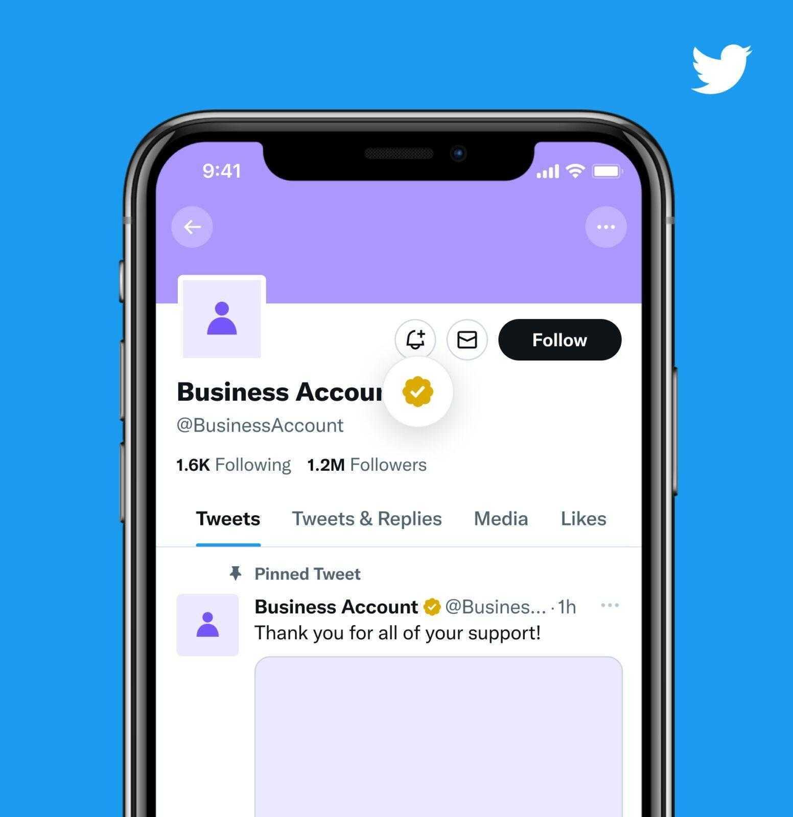 Twitter позволит компаниям сохранить золотые галочки за дополнительную плату 3 Gold new.jpg.twimg .1920