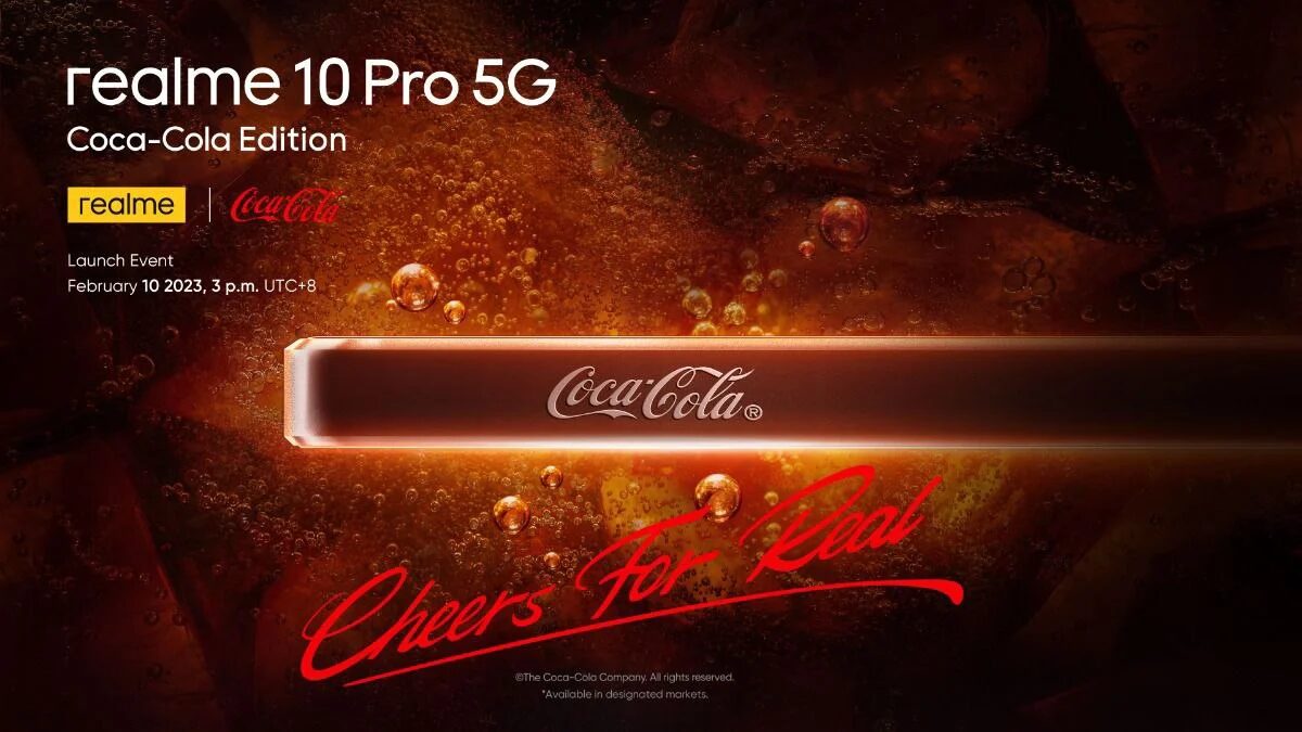 Realme 10 Pro 5G Coca-Cola Edition дебютирует на следующей неделе 3 Realme 10 Pro 5G Coca-Cola Edition