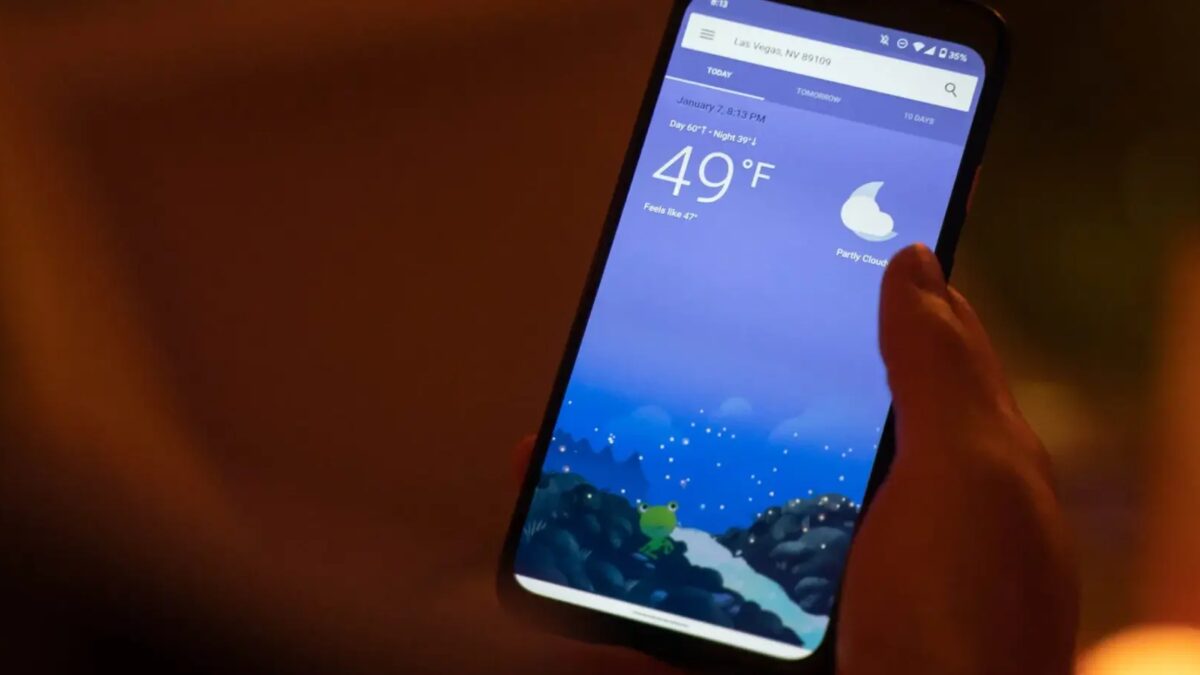google weather edited