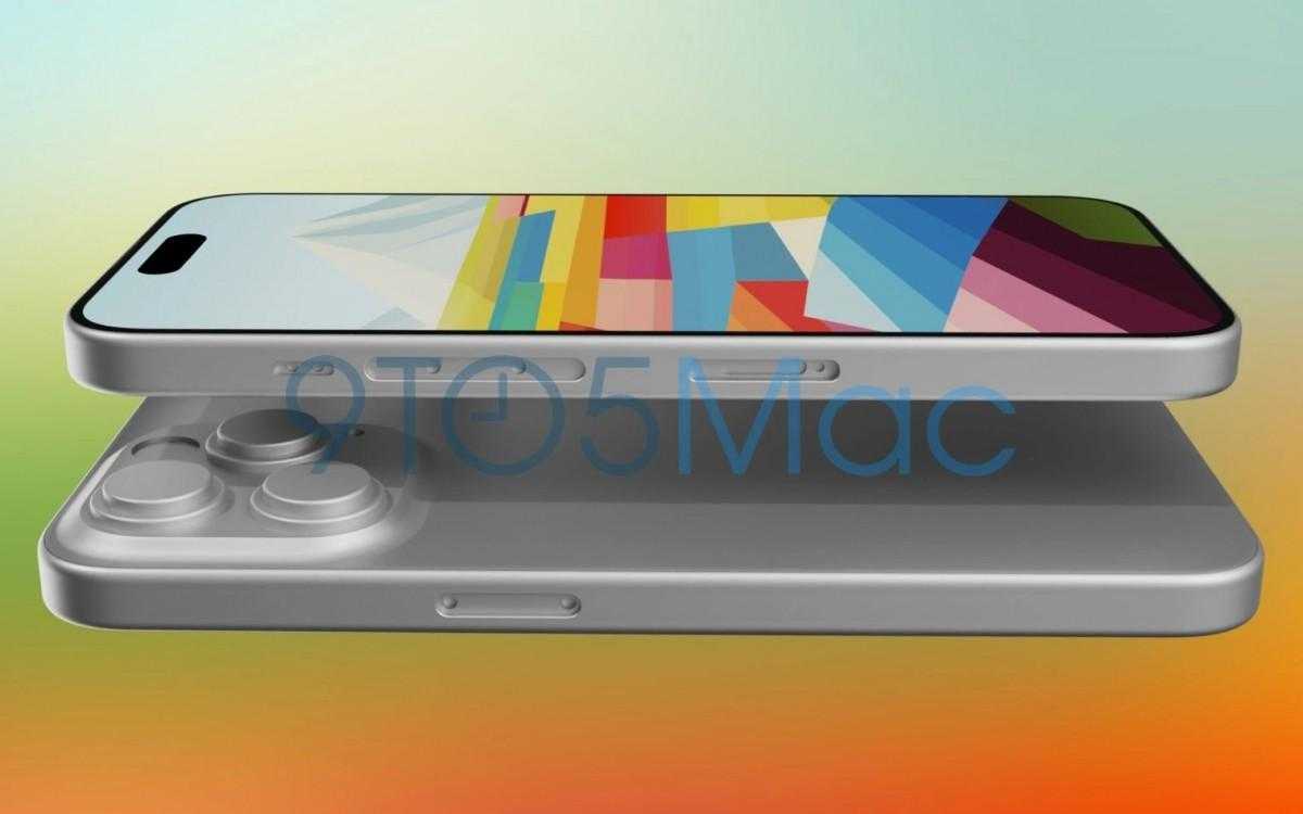 Рендеры iPhone 15 Pro демонстрируют более тонкие рамки, изогнутый дизайн и порт USB-C 5 iPhone 15 Pro