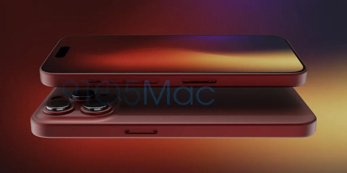 Apple iPhone 15 Pro: утечка темно-красного цвета 5 Apple