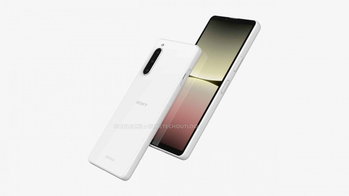 Sony Xperia 10 V: утечка рендеров 5 Sony