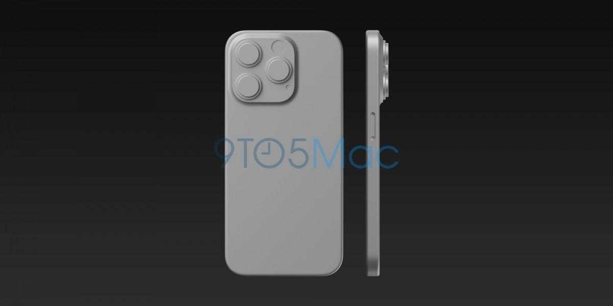 Рендеры iPhone 15 Pro демонстрируют более тонкие рамки, изогнутый дизайн и порт USB-C 7 iPhone 15 Pro