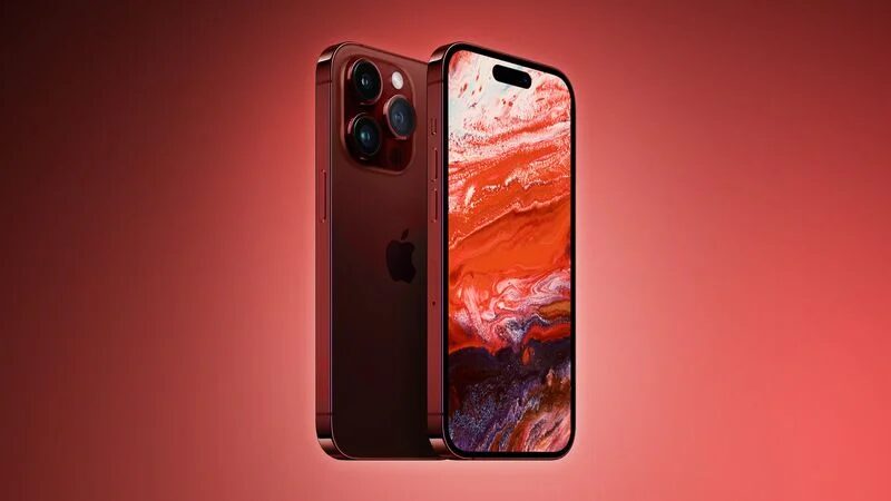 Apple iPhone 15 Pro: утечка темно-красного цвета 3 Apple