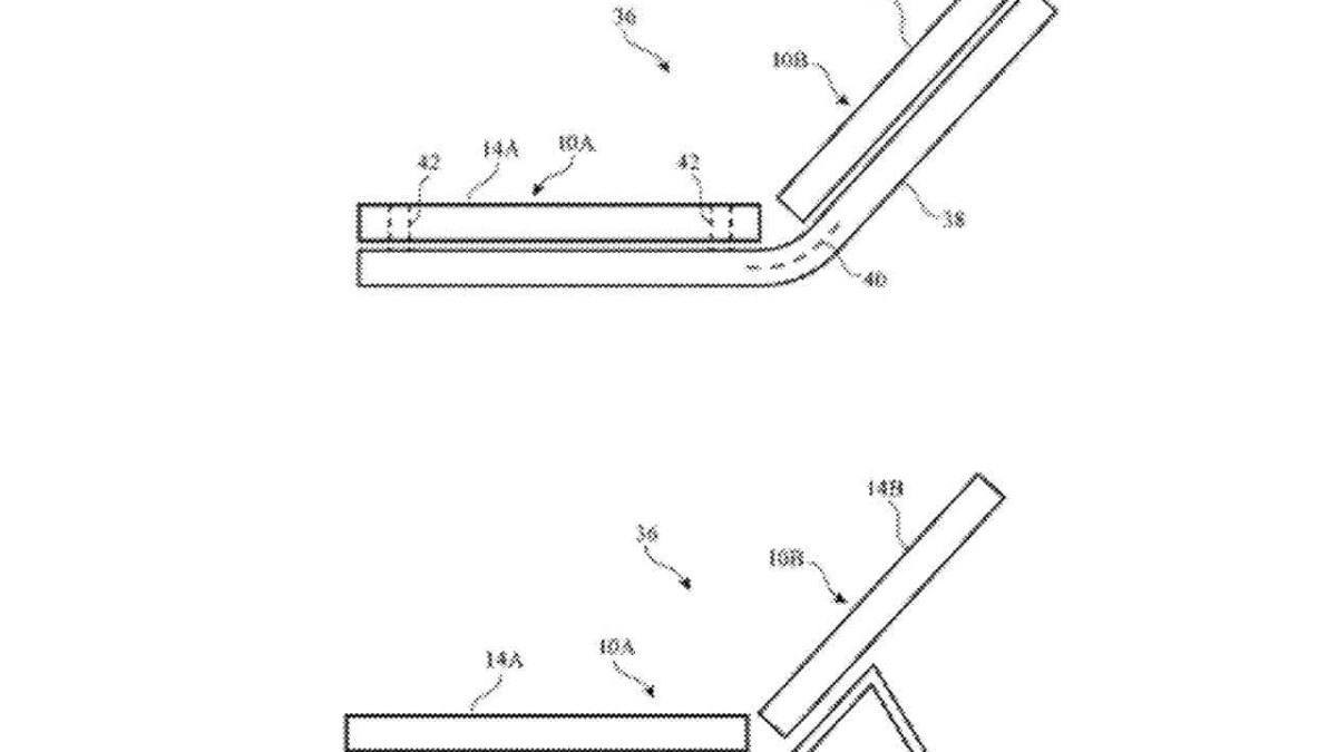 Folding iPhone detachable Screen