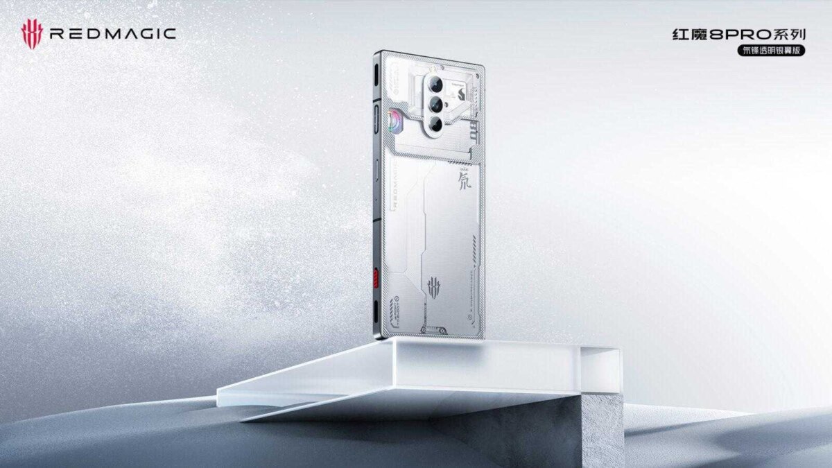 Nubia Red Magic 8 Pro Transparent Silver Edition