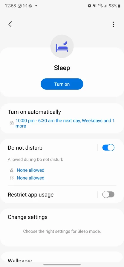 Apple и Android: как сделать серый экран 20 Screenshot 20230313 125810 Modes and Routines