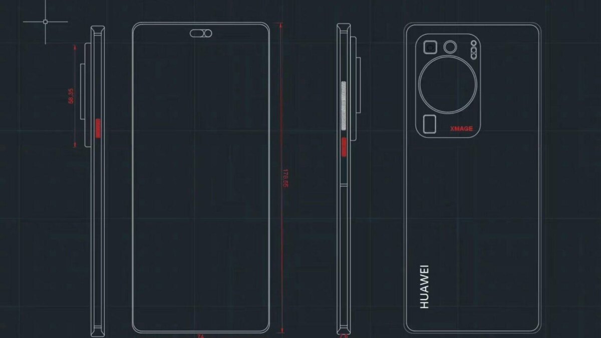 Huawei P60 Pro: утечка дизайна 5 Huawei