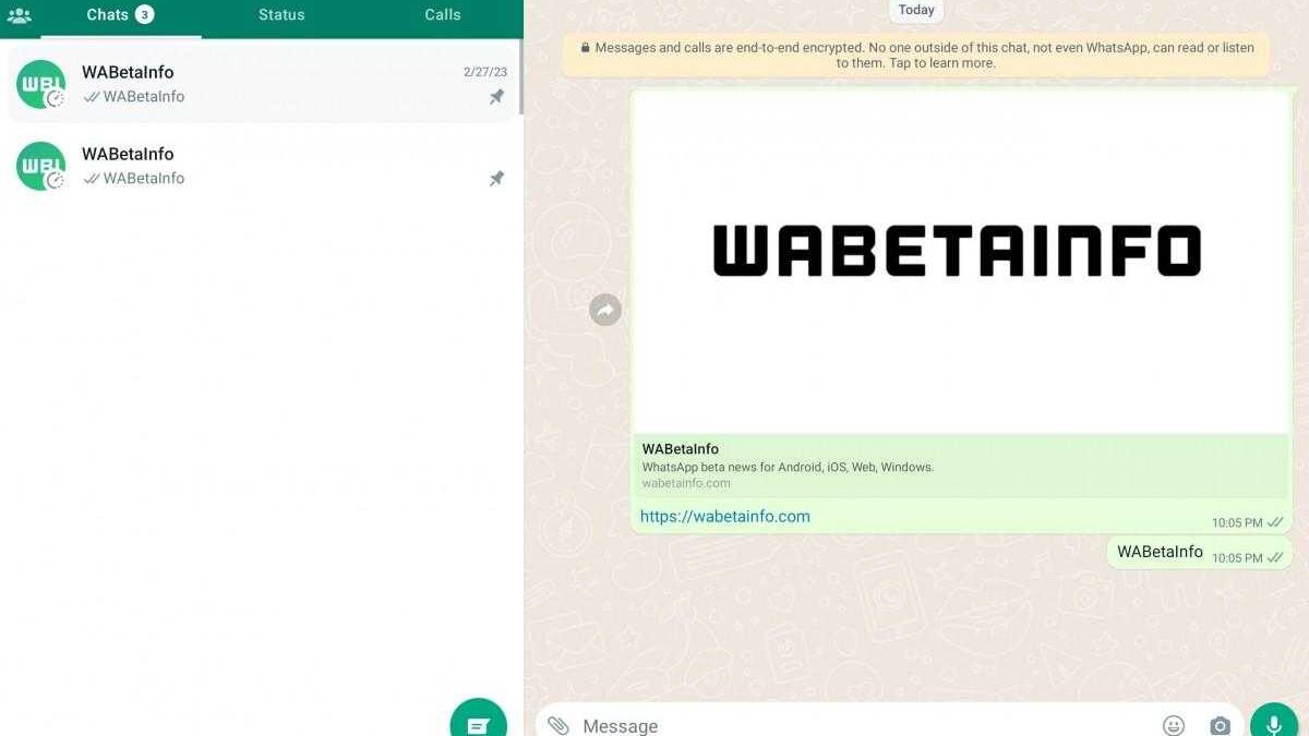 WhatsApp для Android получит двухпанельный вид для планшетов 3 gsmarena 001 4