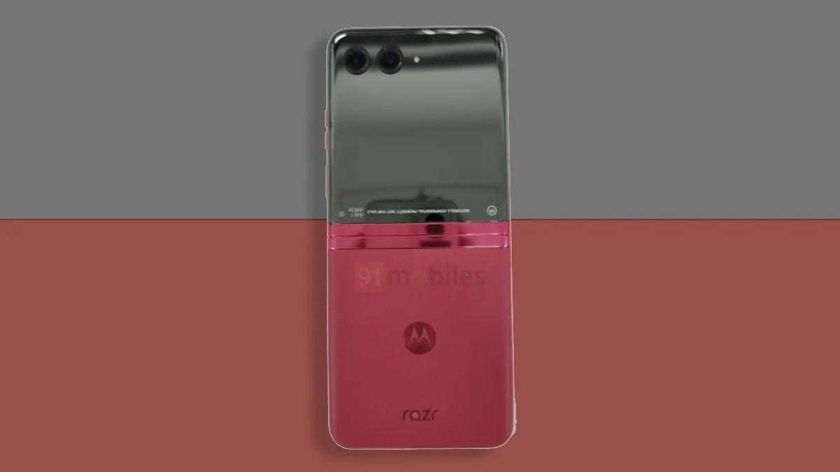 Motorola Moto Razr 2023: утечка дизайна шарнира 3 Motorola