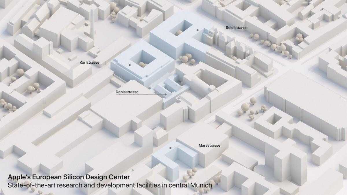 Apple инвестирует 1 миллиард евро в новый Silicon Design Center в Мюнхене 4 Apple