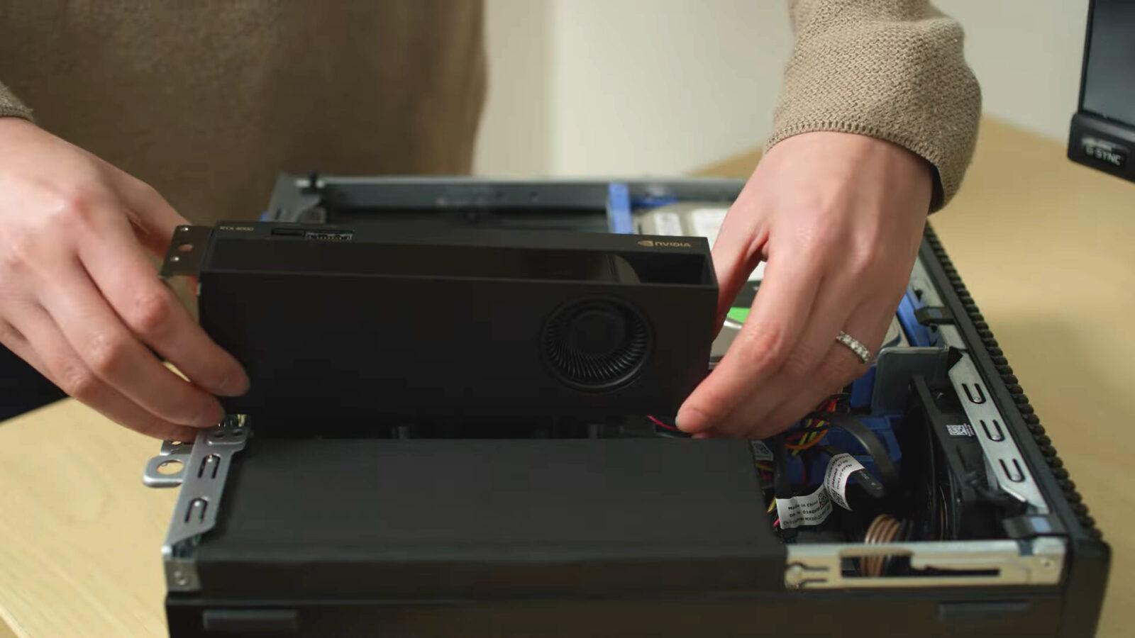 NVIDIA представила новую компактную видеокарту линейки RTX 40XX 3 nvidia rtx 4000 sff