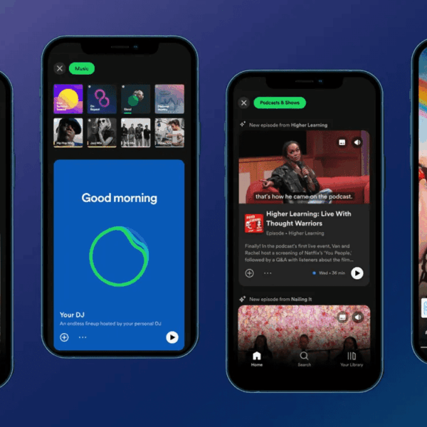 spotify new design