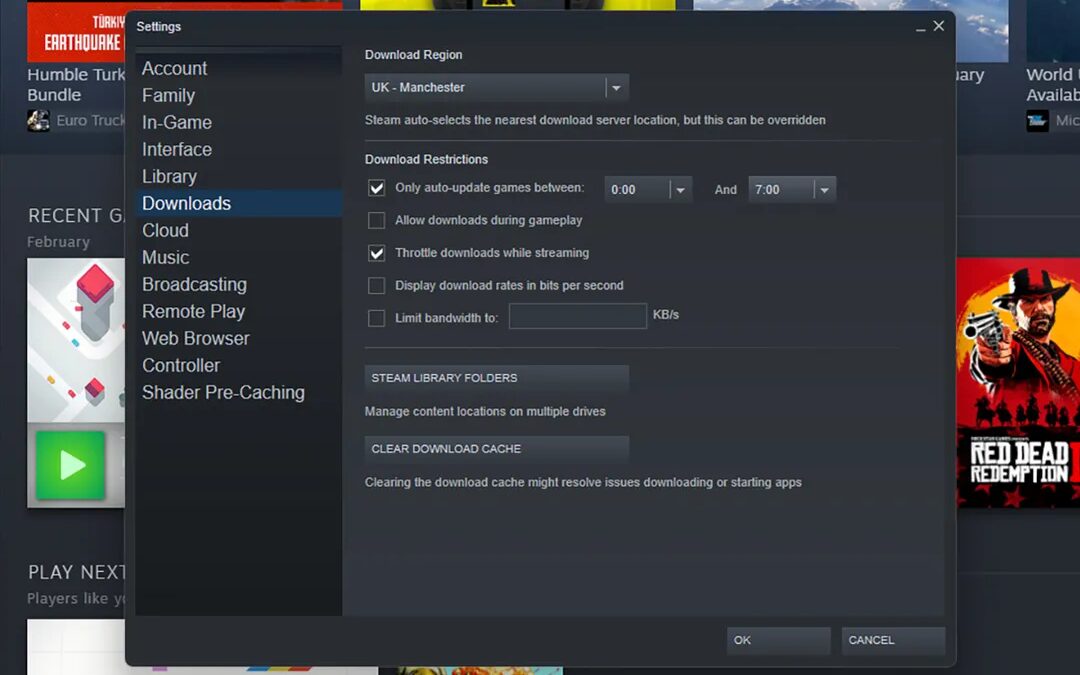 Steam: 11 способов повысить качество игры 15 03 bandwidth
