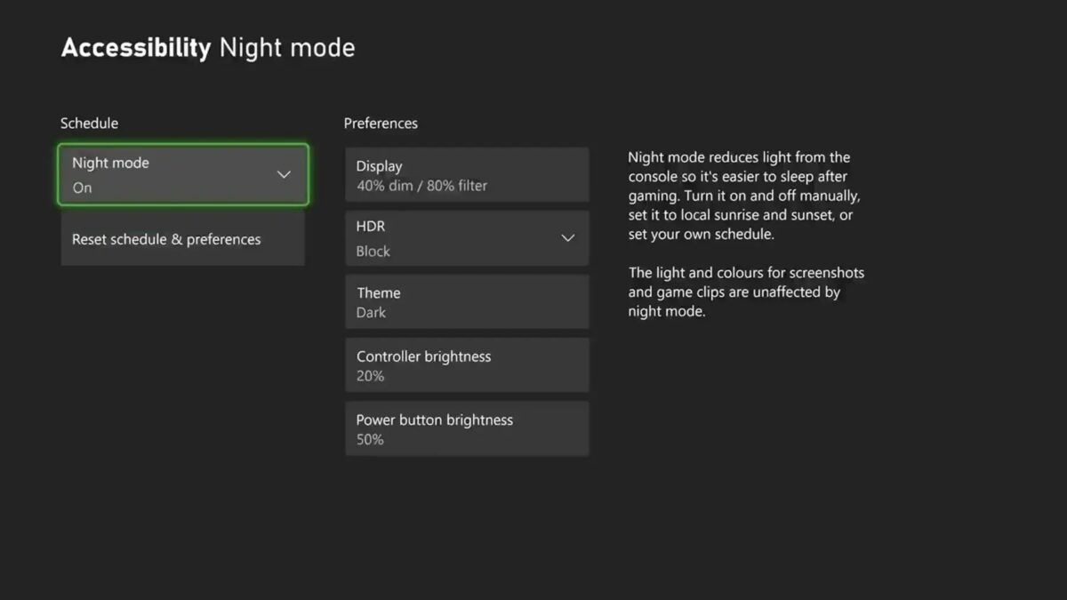 Xbox Series X/S: 11 способов, как улучшить игровой процесс 8 03 night