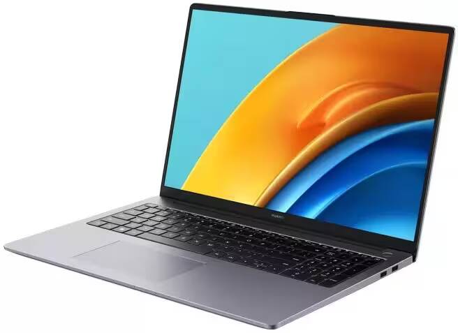 Ноутбук Huawei Matebook D16 с дисплеем и клавиатурой