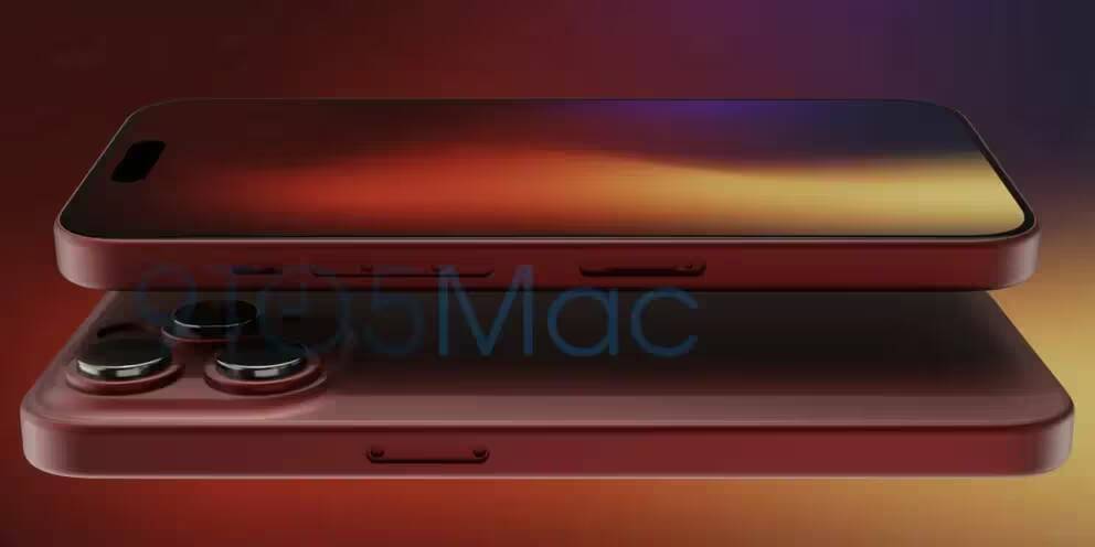 Apple iPhone 15 получит новые цвета 1 Камера iPhone 15 в красном цвете сзади