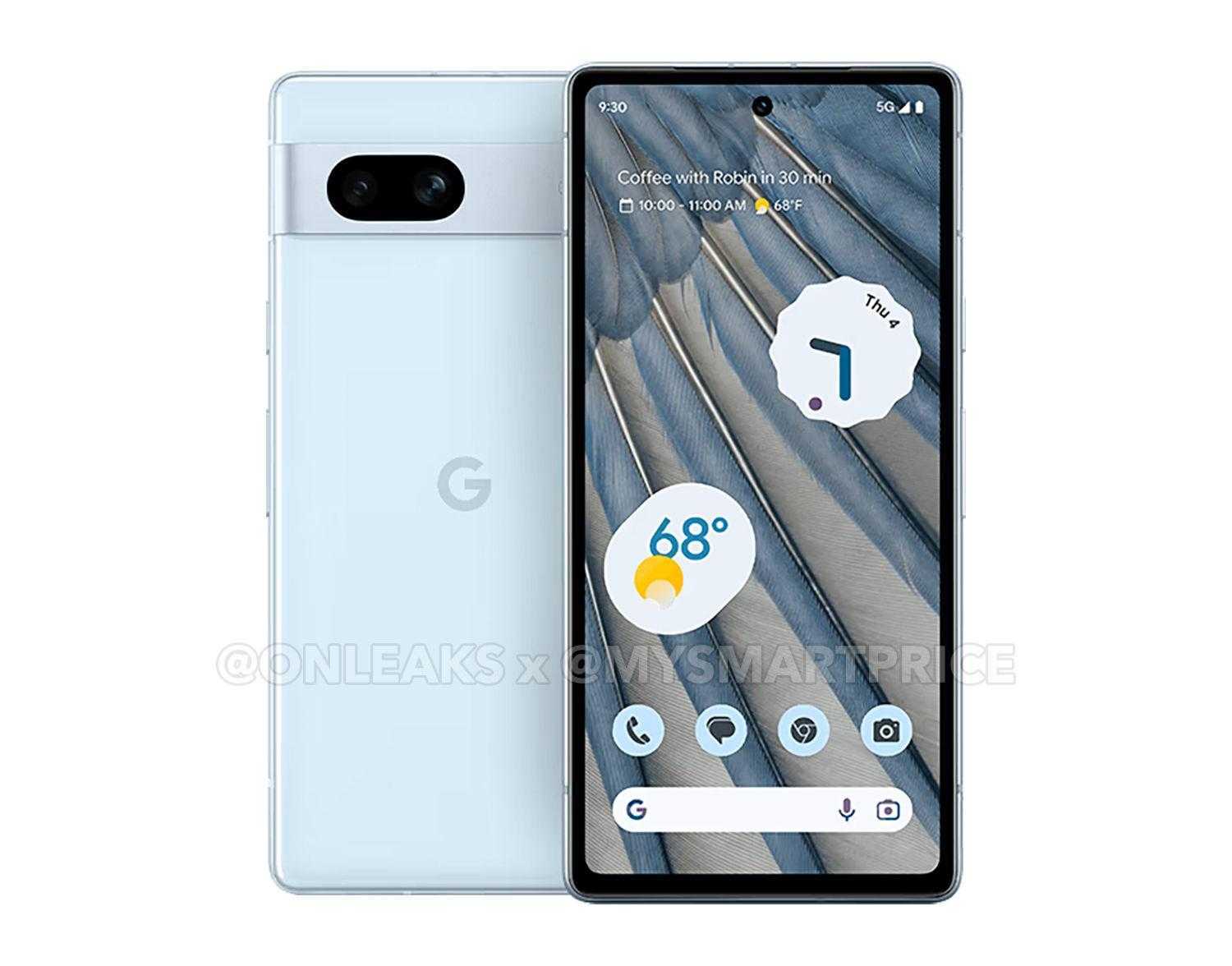 Google Pixel 7a показали в трёх цветовых вариантах 8 google pixel 7a press1