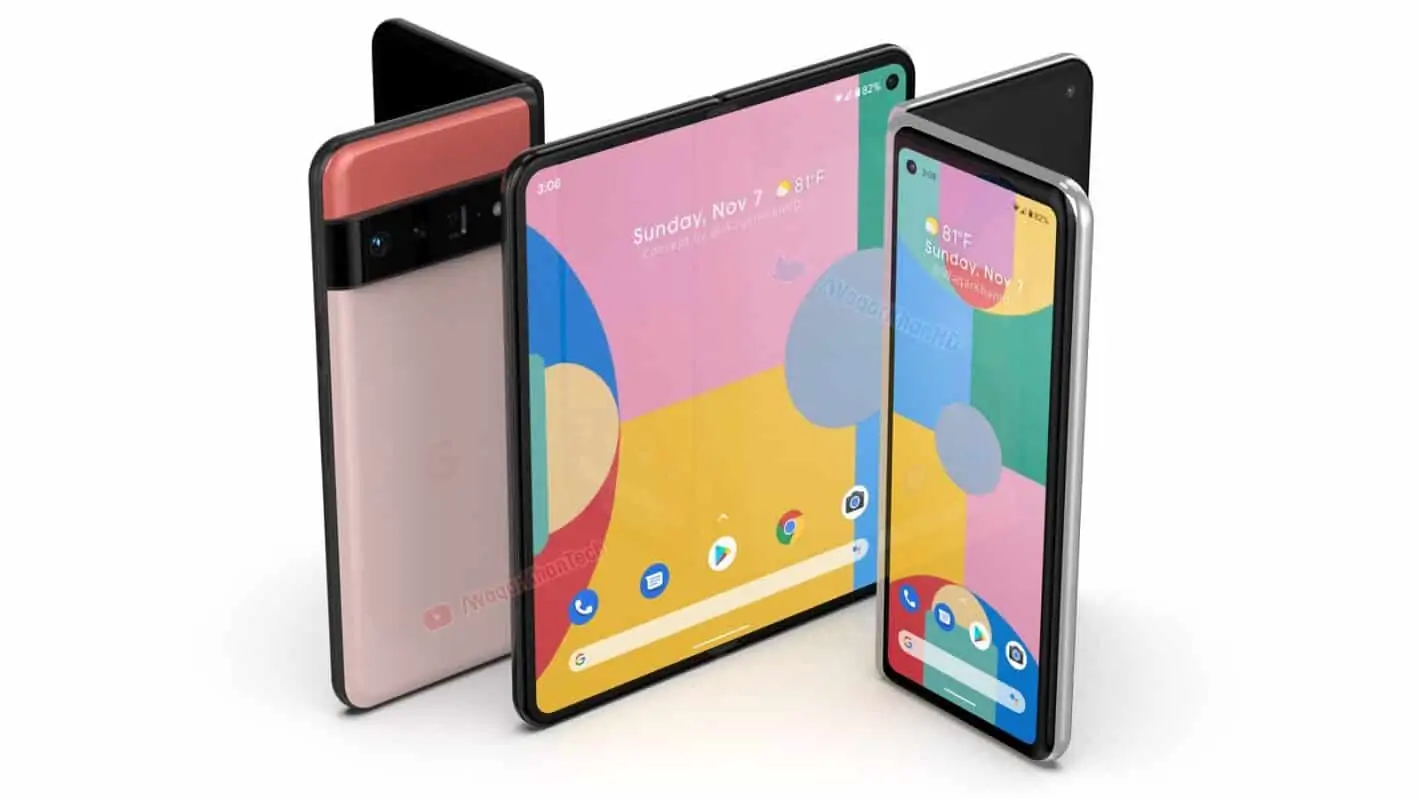 Google Pixel Fold: утечка фотографий 4 Google