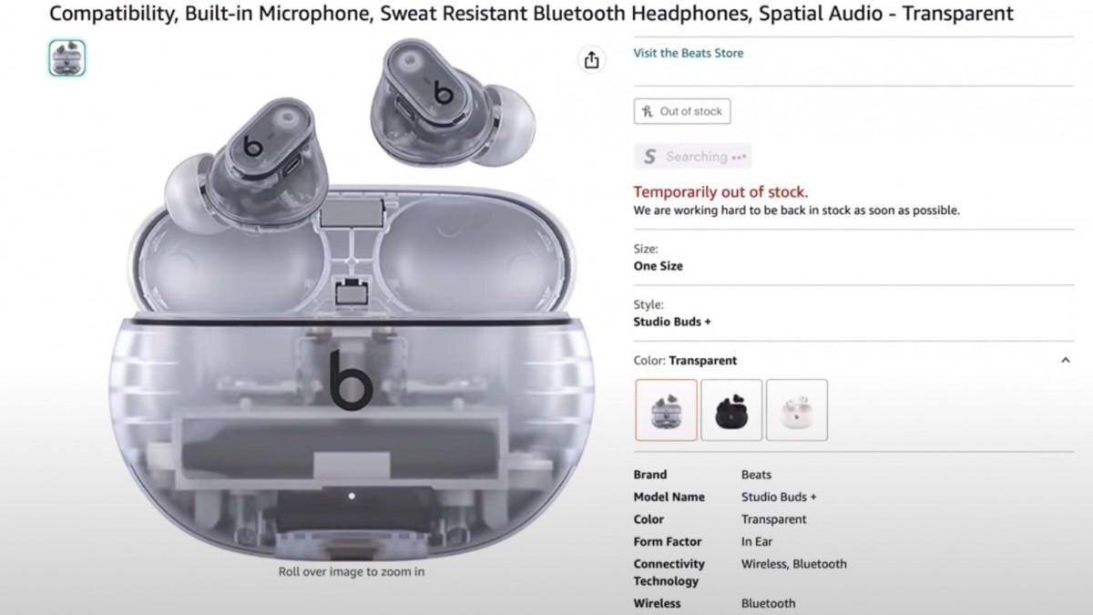 Apple выпустит Beats Studio Buds+ 18 мая 6 Apple